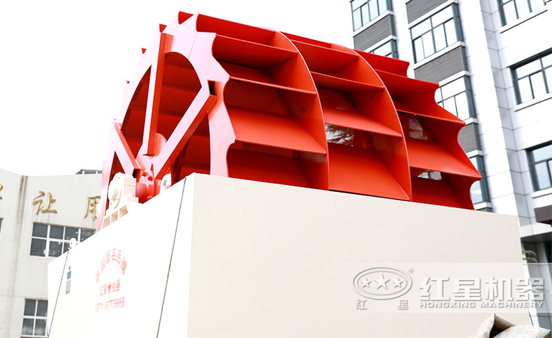 三輪輪斗式洗砂機(jī)，產(chǎn)量120-200t/h