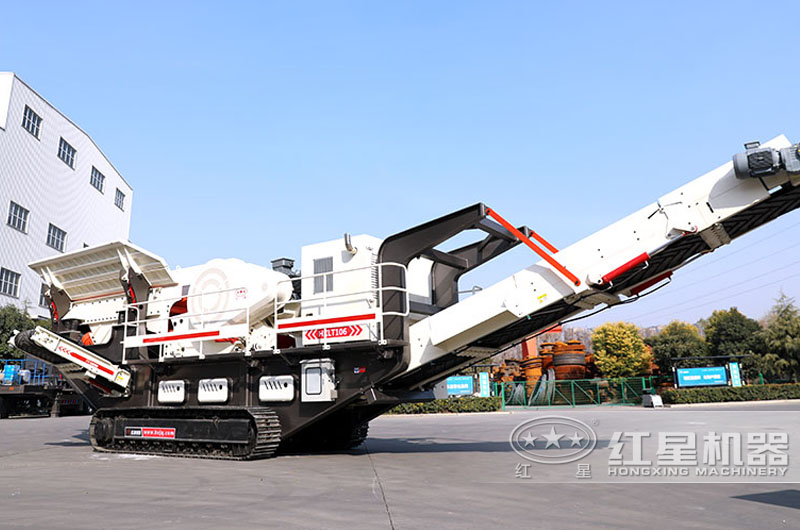 履帶式車載鄂破機(jī)，時(shí)產(chǎn)50噸現(xiàn)貨